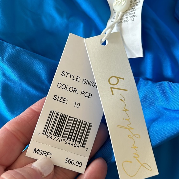 New with tags, Sunshine 79 Hipster Shirred Side Bikini bottoms - Picture 4 of 7